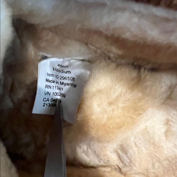 LL Bean Wicked Good Venetian Suede Loafer Slippers with Shearling Lining - Picture 9 of 9